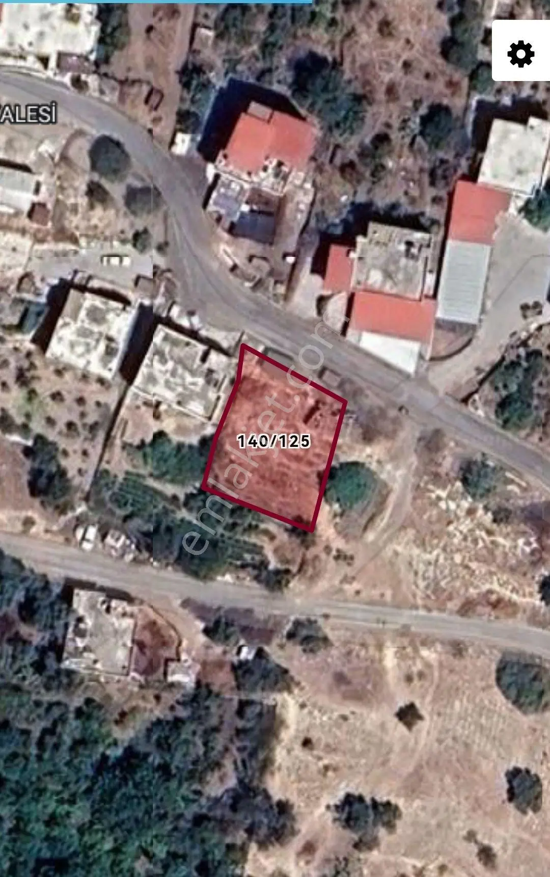 Mersin Akdeniz Hebilli 390 M² Doğa Manzaralı Arsa