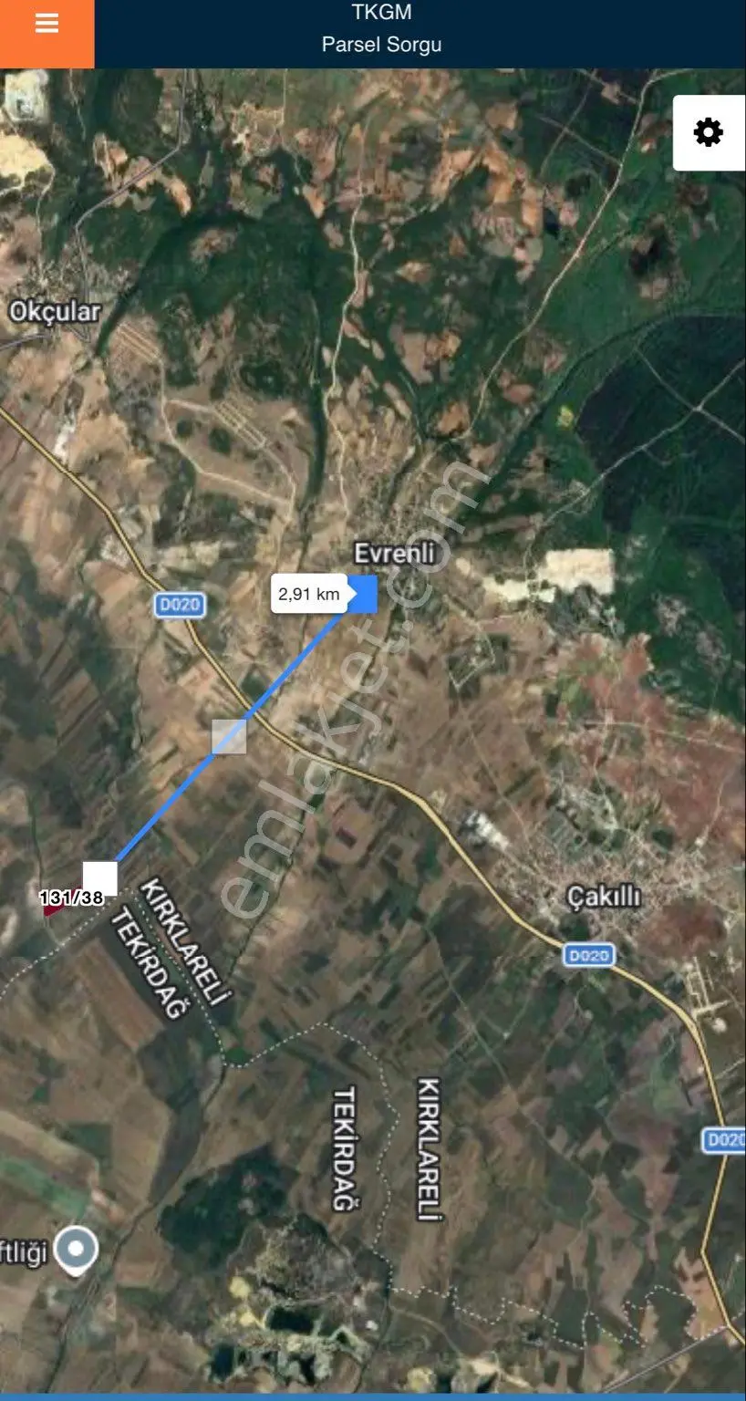 Balcity - Kırklareli Vize’de Çakıllı'ya Komşu 606 M2 Fırsat Parsel! — fotoğraf 4