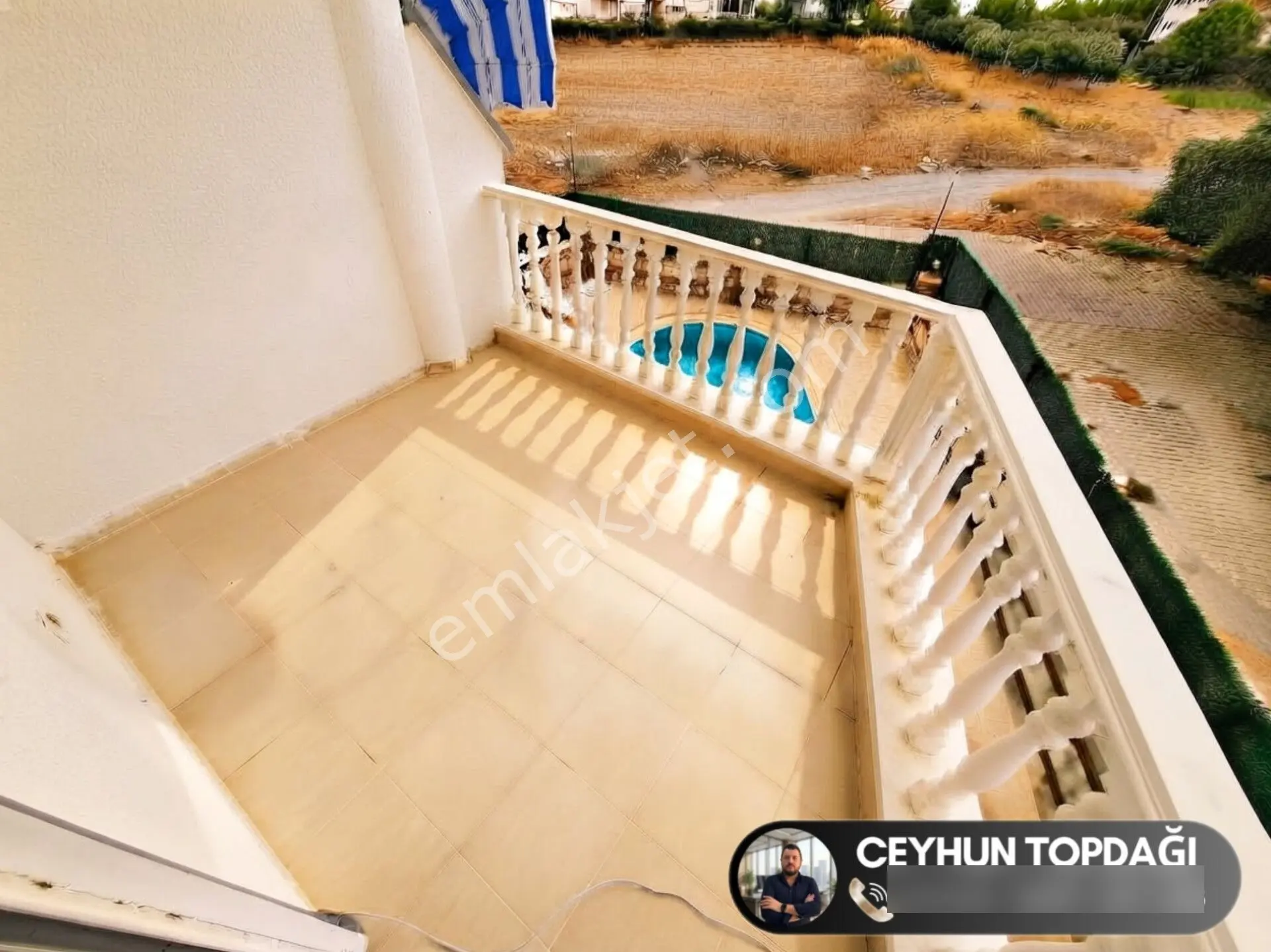 Didim'de Satılık Havuzlu Sitede 1+1 Ön Cephe Havuz Manzaralı Daire — fotoğraf 4