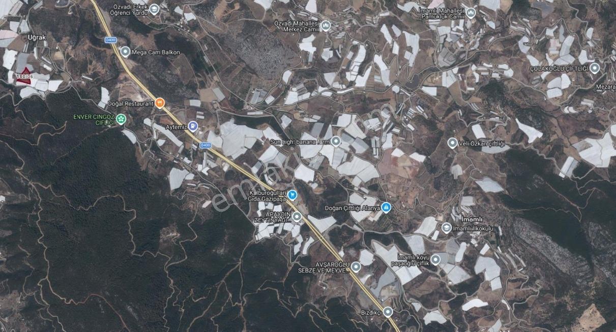 Alanya Uğrakta Fırsat Fiyatlı Tarla! Yatırımcısına Özel 8408m2 — fotoğraf 6