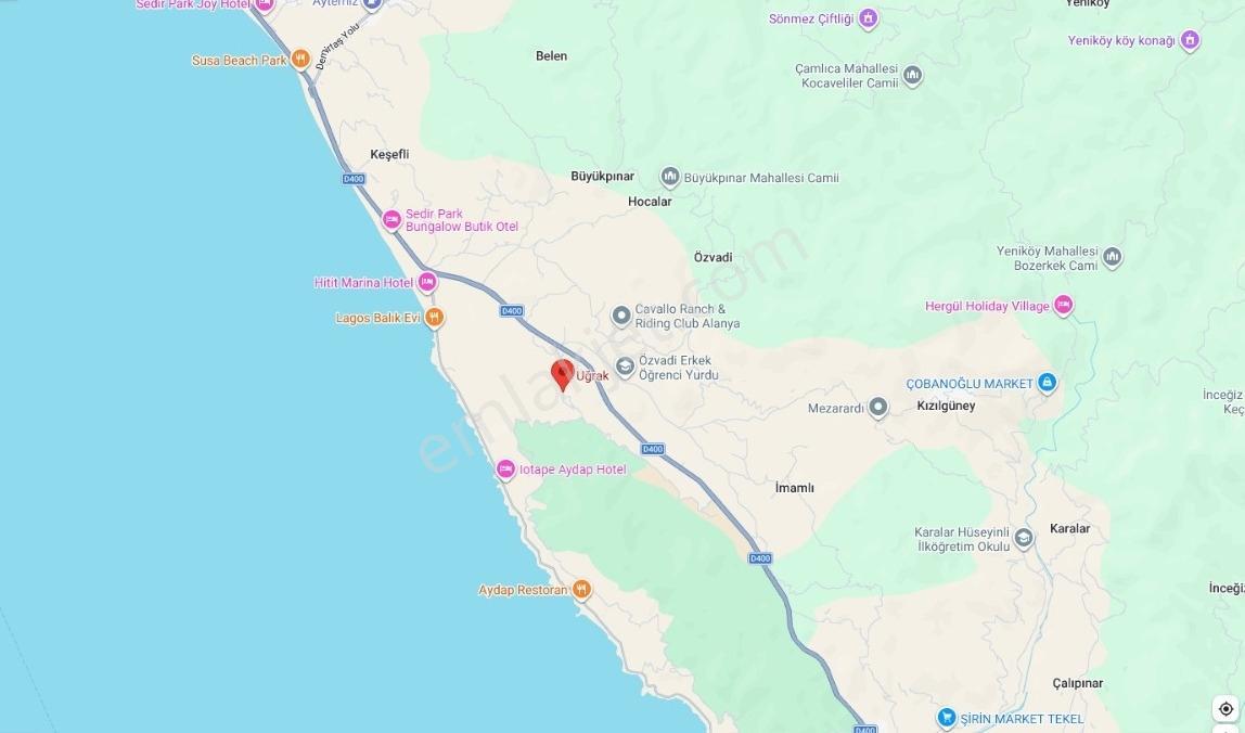 Alanya Uğrakta Fırsat Fiyatlı Tarla! Yatırımcısına Özel 8408m2 — fotoğraf 8