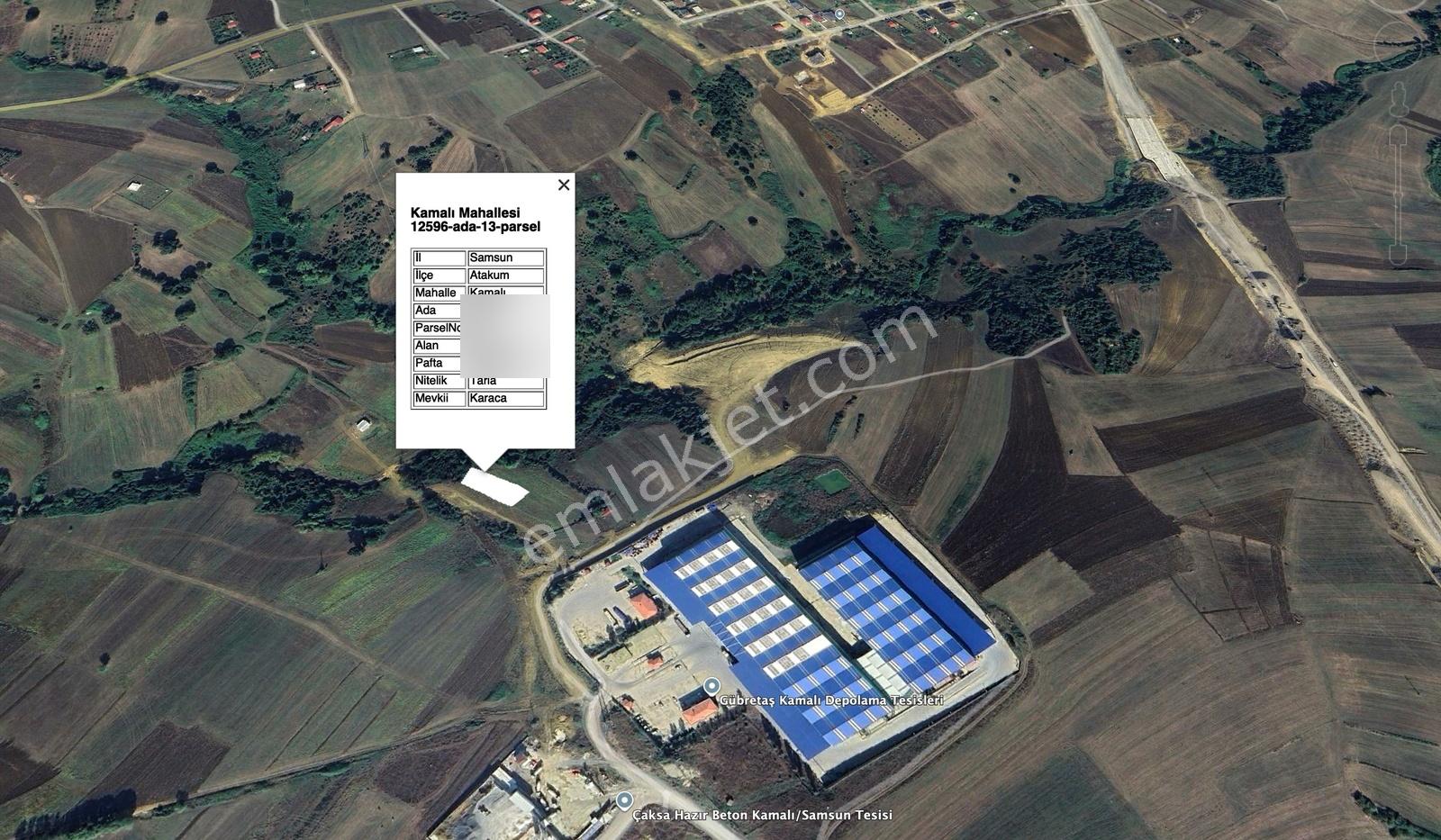 Re/max Semra Akkaya'dan Atakum Kamalı'da 329 M2 Satılık Arsa — fotoğraf 2