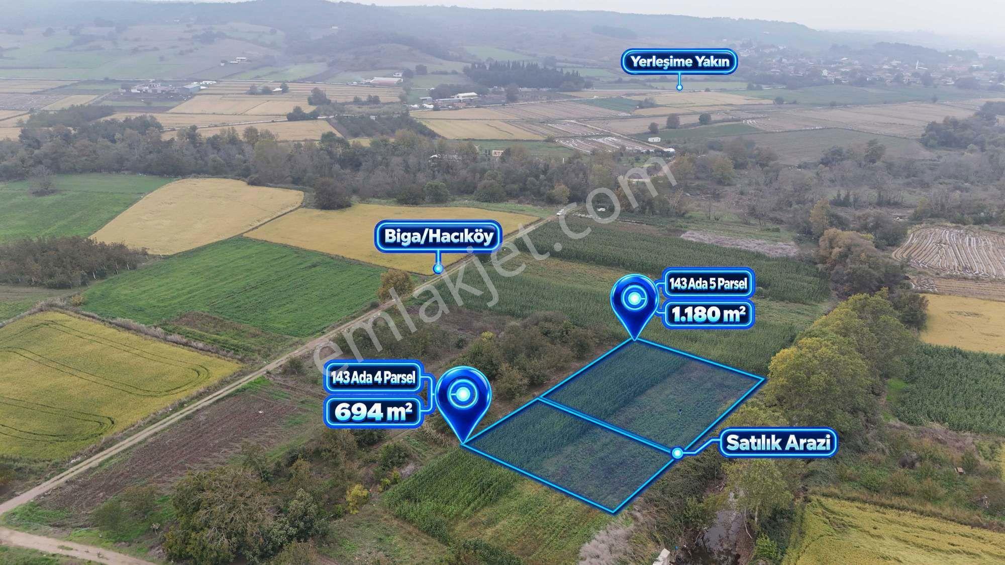 Biga Hacıköy’de 1.180 M² Satılık Fırsat Arazi — fotoğraf 6