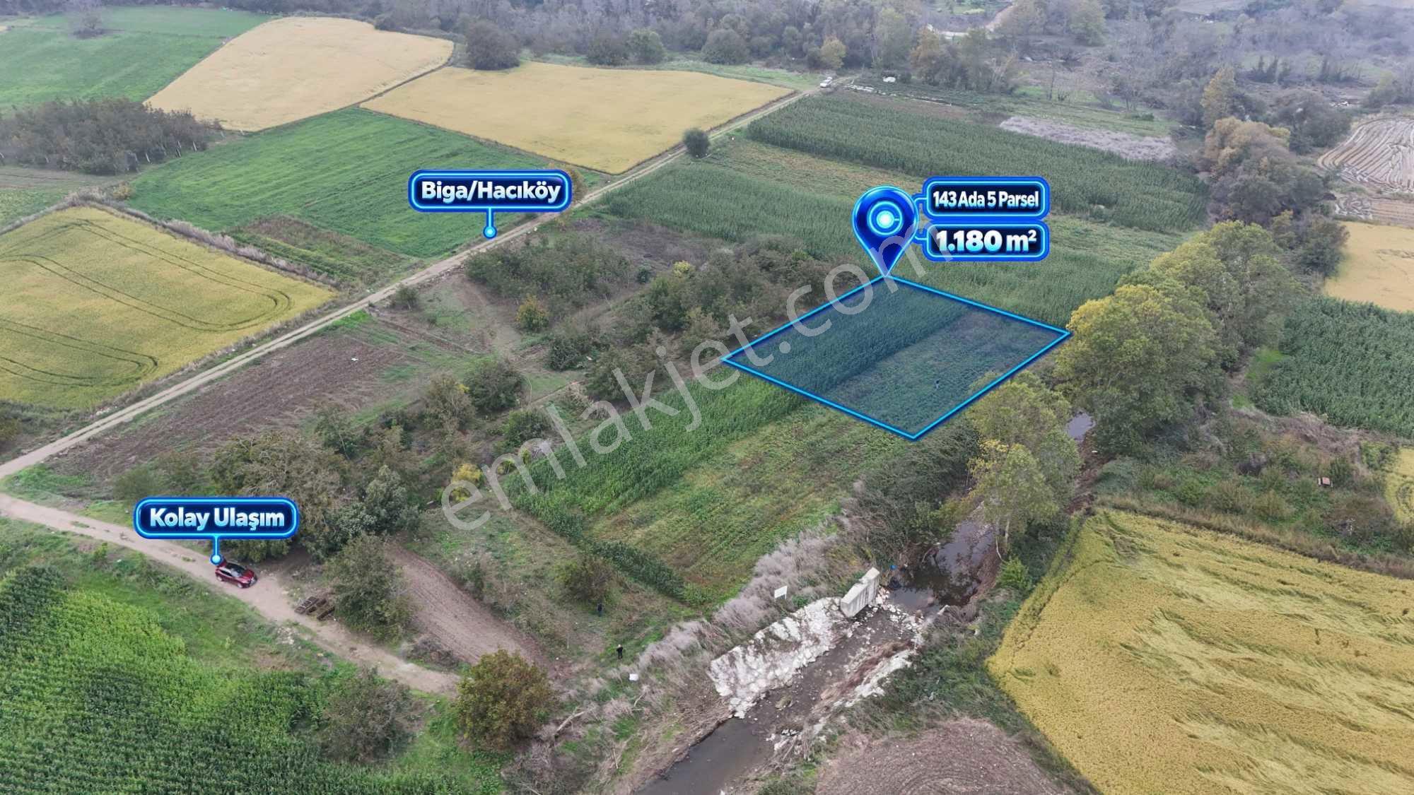 Biga Hacıköy’de 1.180 M² Satılık Fırsat Arazi — fotoğraf 8