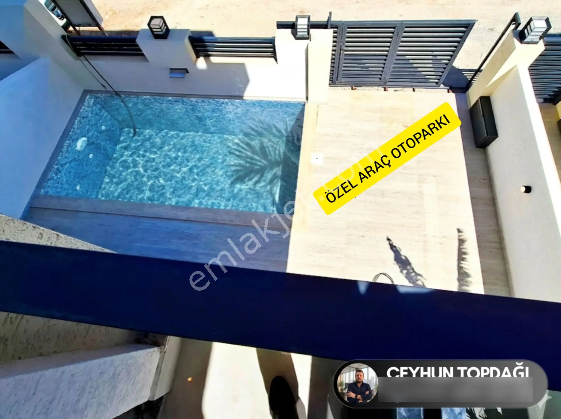 Didim'de Satılık 3+1 Havuzlu Bahçeli Otoparklı Ön Cephe Müstakil Villa ! — fotoğraf 3