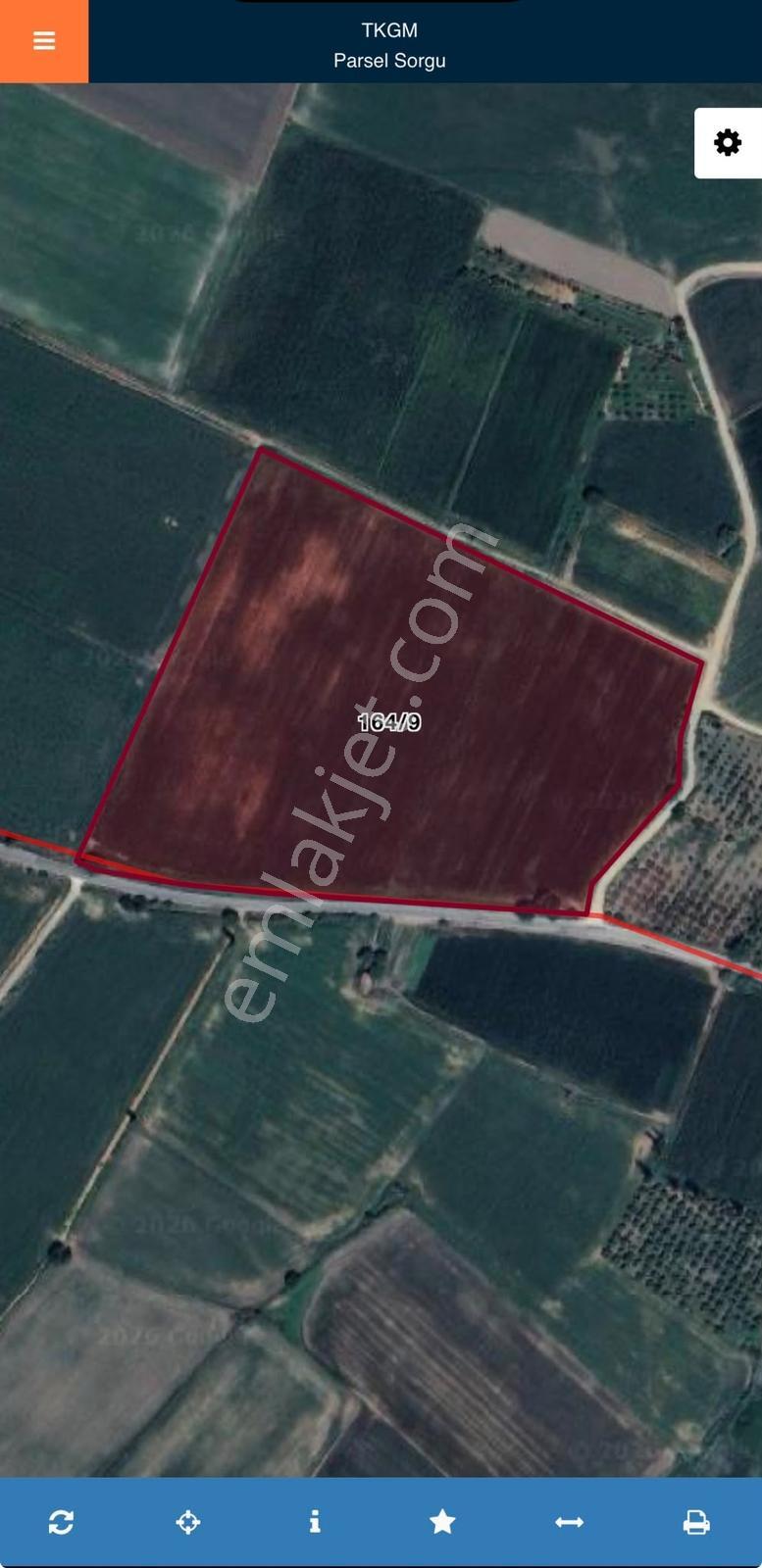 Aydın Söke Çalışlı Mah. Yola Sıfır 52.339 M² Satılık Tarla