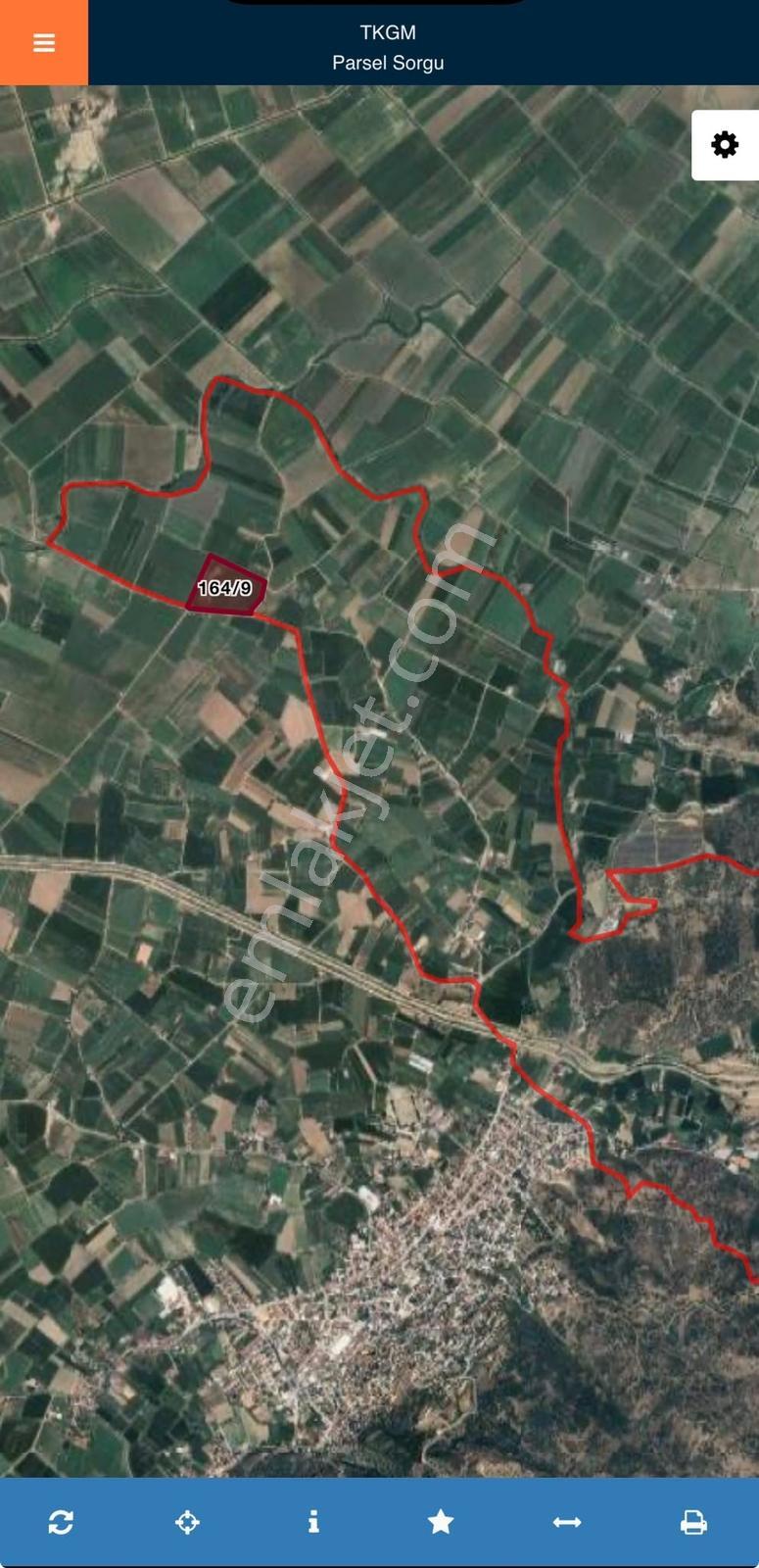 Aydın Söke Çalışlı Mah. Yola Sıfır 52.339 M² Satılık Tarla — fotoğraf 2