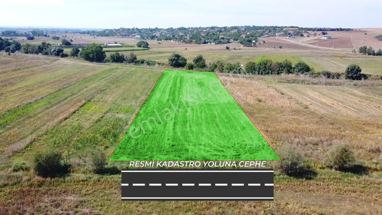 Kırklareli Babaeski'de Hızlı Tren Yanında 1.071 M2 Kupon Arazi ! — fotoğraf 10