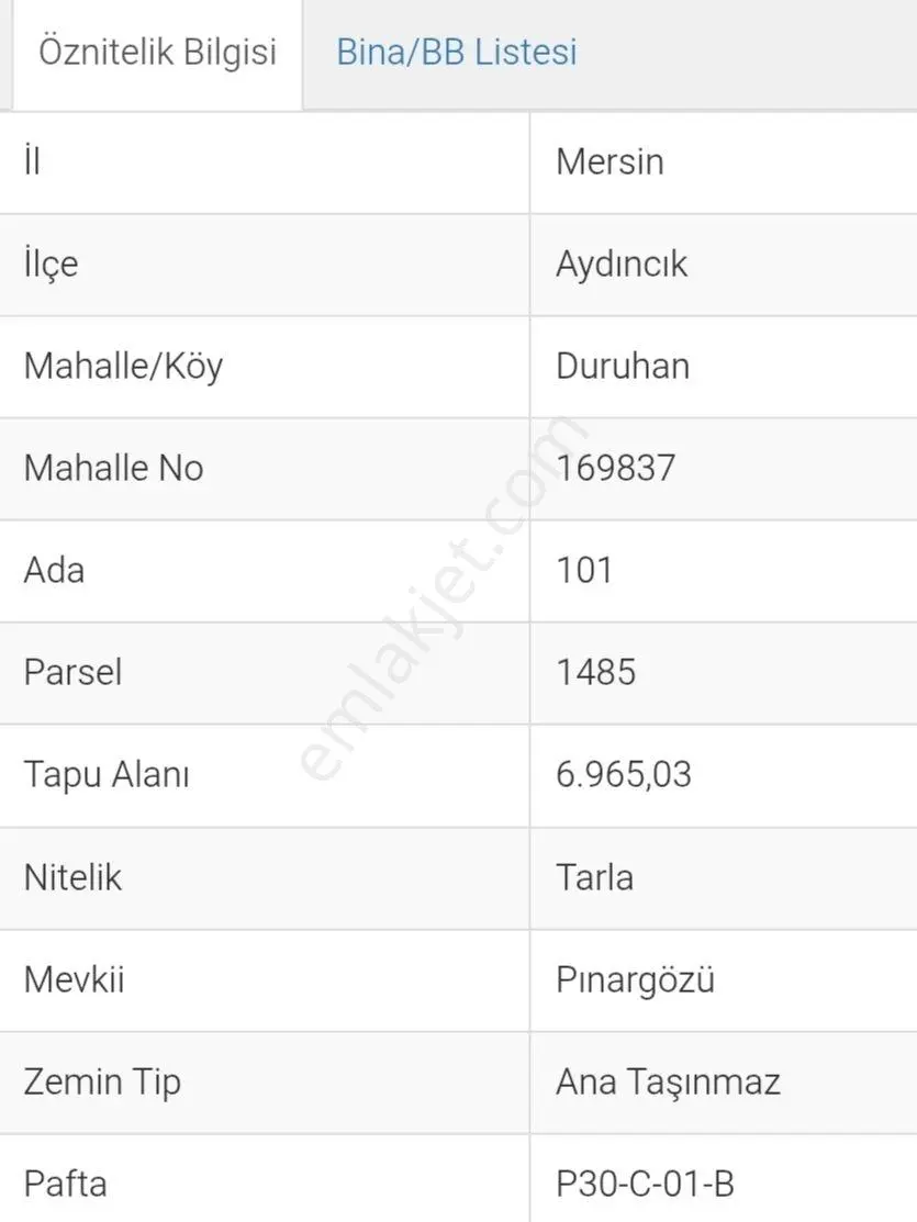 Mersin-aydıncık+duruhan'da Satılık 23.444 M² Tarla — fotoğraf 2