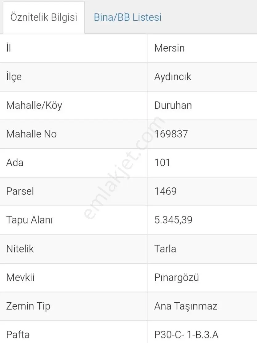 Mersin-aydıncık+duruhan'da Satılık 23.444 M² Tarla — fotoğraf 4