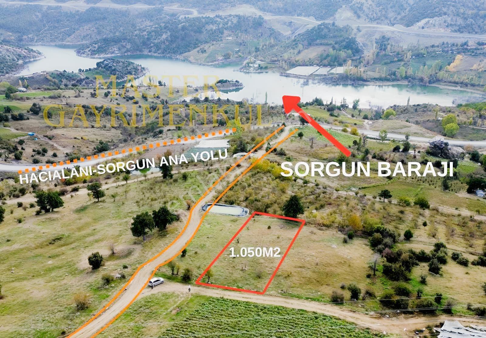 Sorgun'Da Baraj Manzaralı 1.050M2 Arsa !!