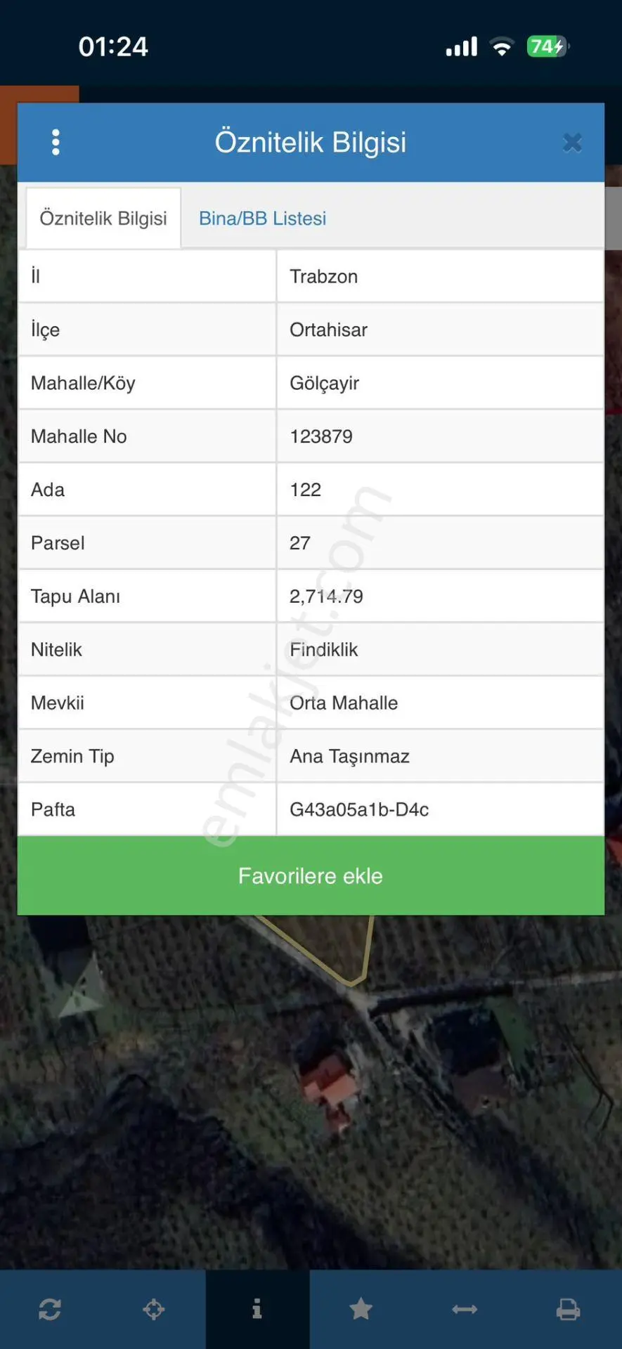 Trabzon Gölçayır'da Satılık Arazi — fotoğraf 4