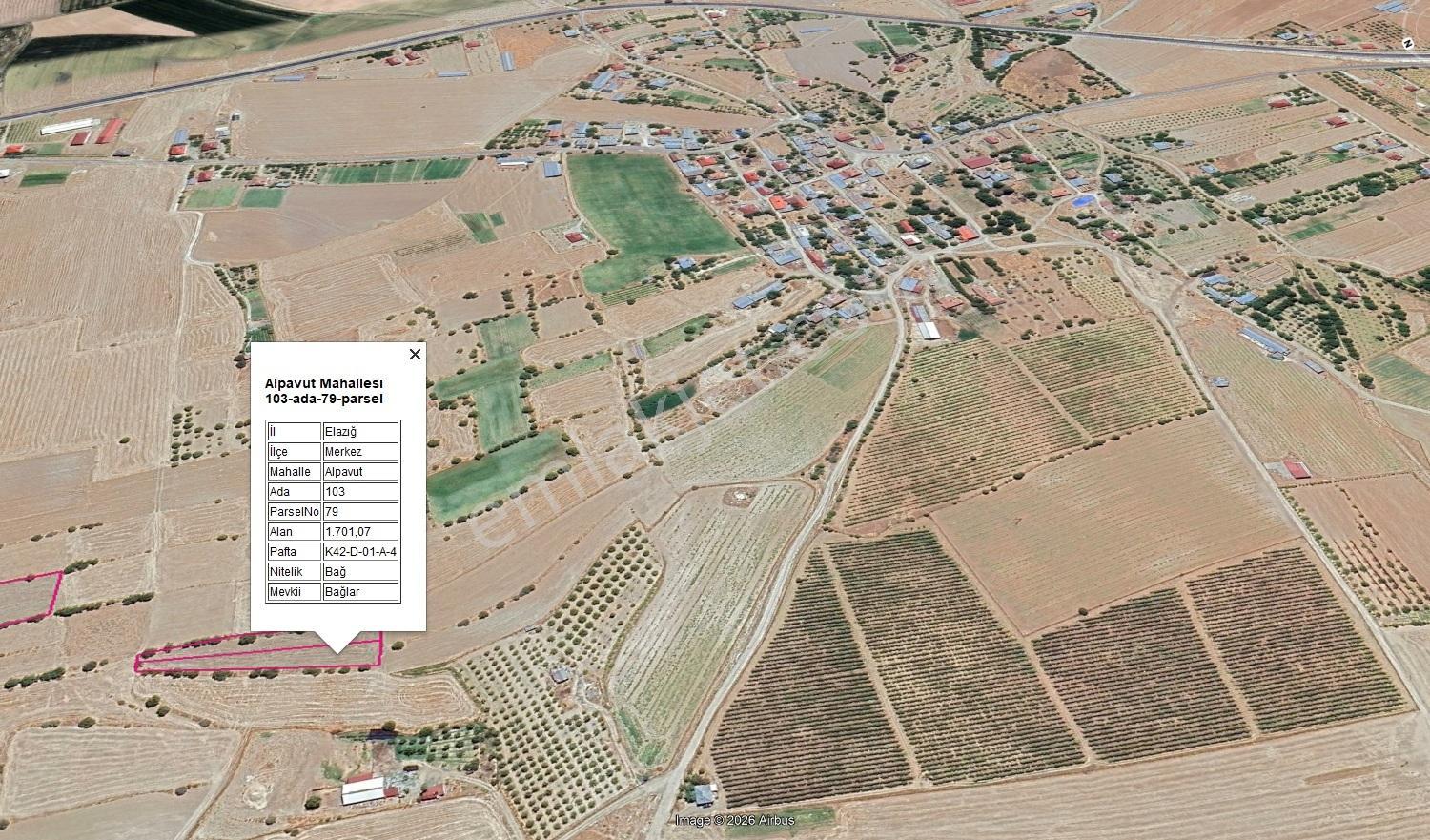 Larimar'Dan Alpagut (Dişidi) Köyünde Satılık Araziler