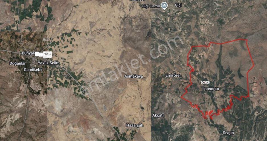 Anka Gayrimenkul- Bünyan Da 28.000 M2 Satılık Tarla — fotoğraf 4
