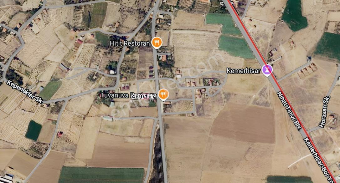 Anka'dan Niğde Bor Kemerhisar' Da Satılık Villa Parseli — fotoğraf 3