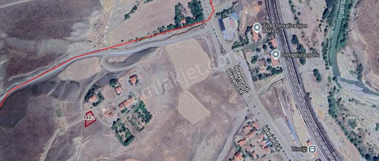 Divriği Güllübağ Mah. 571 M² Müstakil Tapulu Satılık Arsa — fotoğraf 2