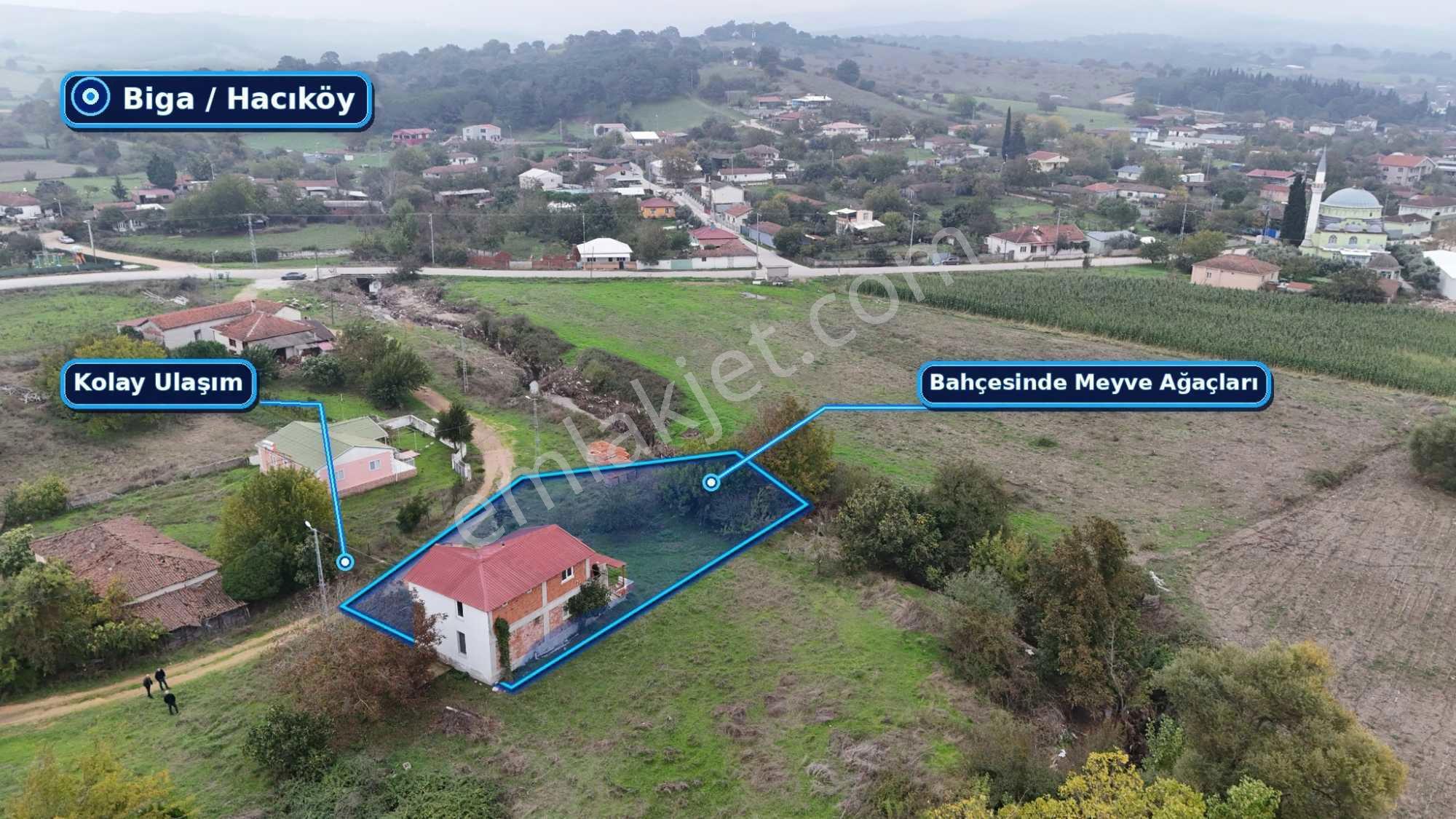 Biga Hacıköy’de 499 M² Arsa Üzerinde Satılık Villa — fotoğraf 4