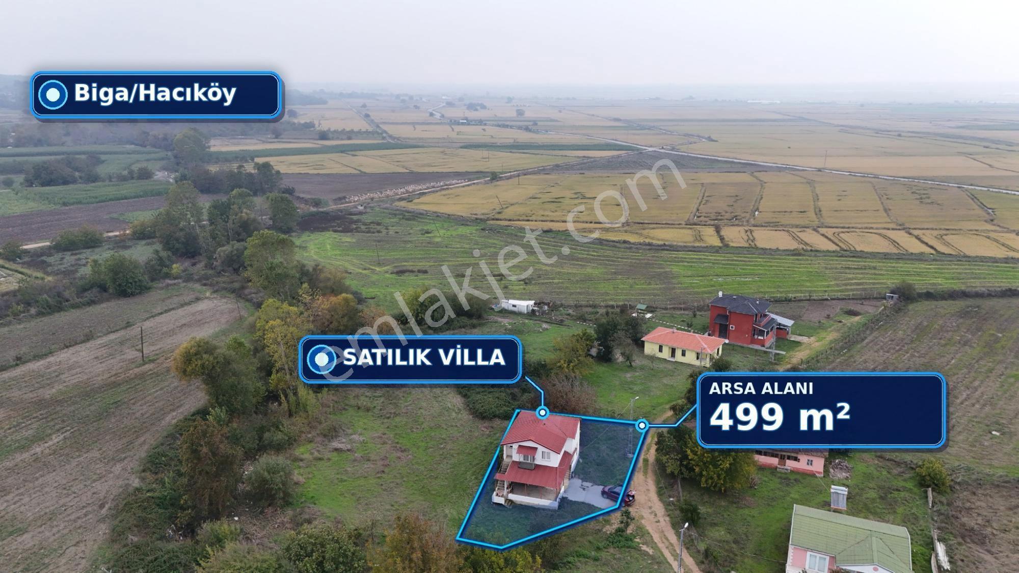 Biga Hacıköy’de 499 M² Arsa Üzerinde Satılık Villa — fotoğraf 6