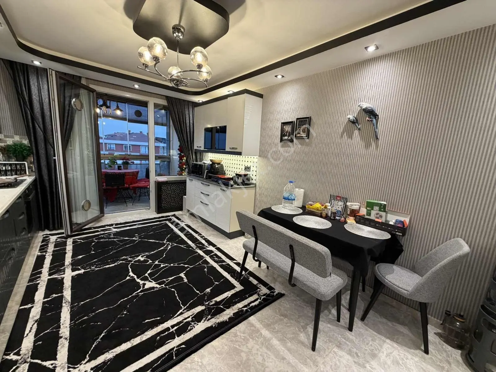 Mımaroba Merkezde Satılık 4+1 Daire Deniz Manzaralı Otoparklı — fotoğraf 9
