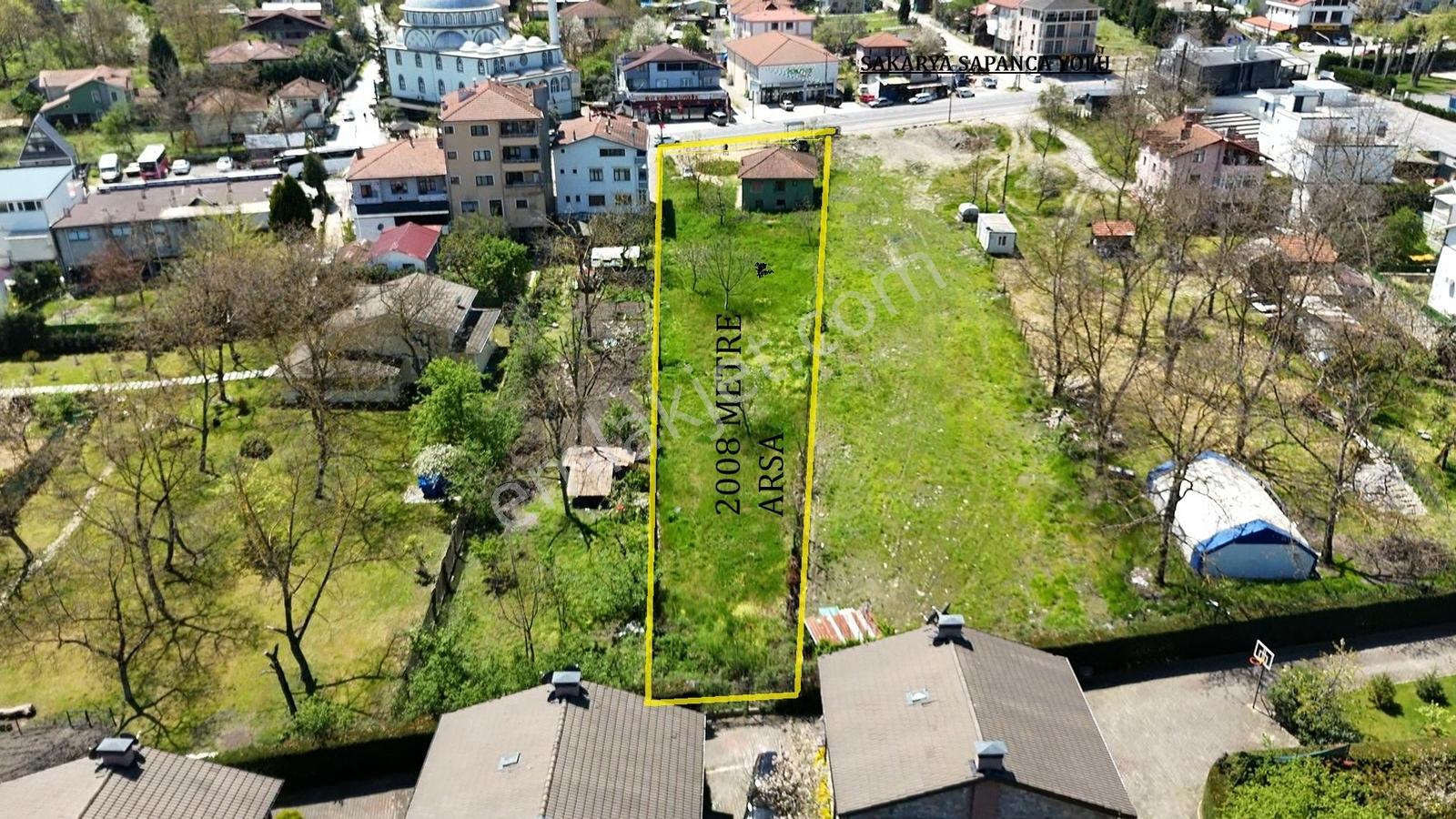 Sapanca Kırkpınarda Ticari+Konut İmarlı Satılık Kupon Arsa