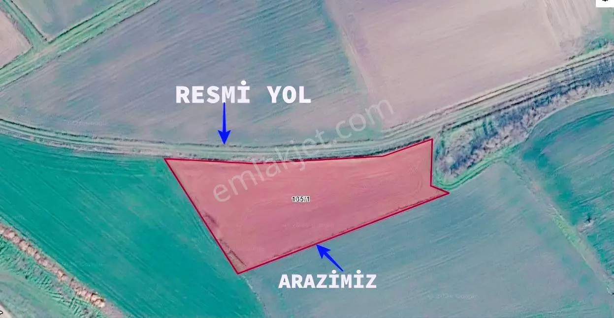 Edirne Havsa'da Köy İmar Sınırında İlçeye Yakın Yola Cephe Arazi — fotoğraf 4