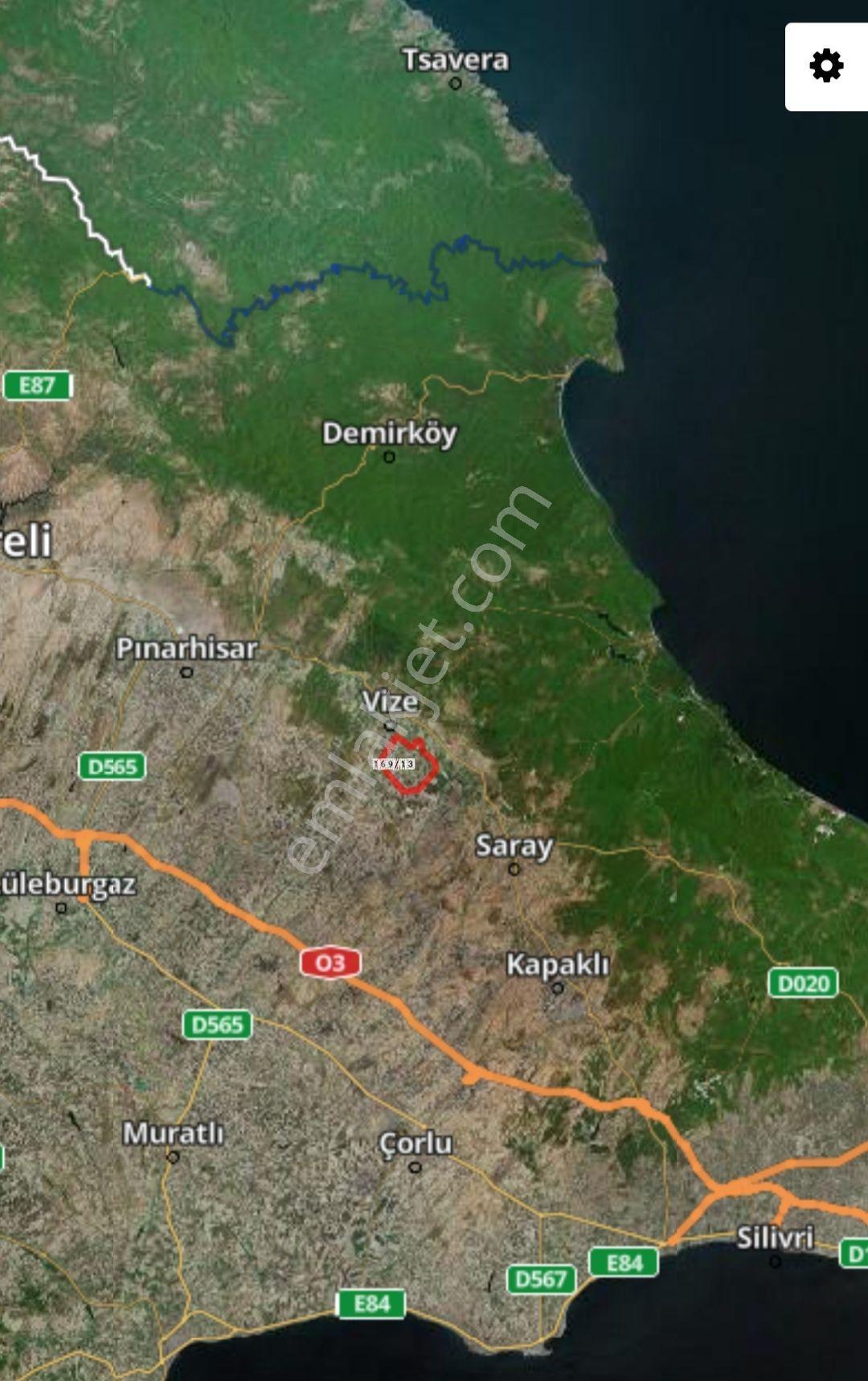 Kırklareli Vize Düzova Köyünde Yerleşim Alanı İçinde 602-m2 Arsa — fotoğraf 26
