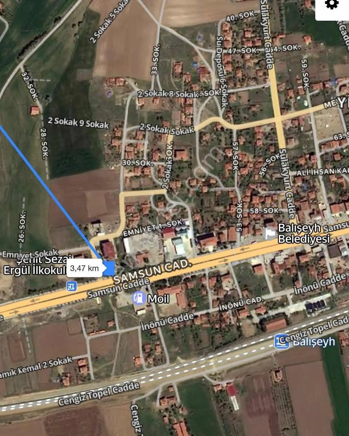Balcity - Kırıkkale Balışeyh Köşe Parsel 2.5 Kat İmarlı 500 M² Arsa — fotoğraf 13