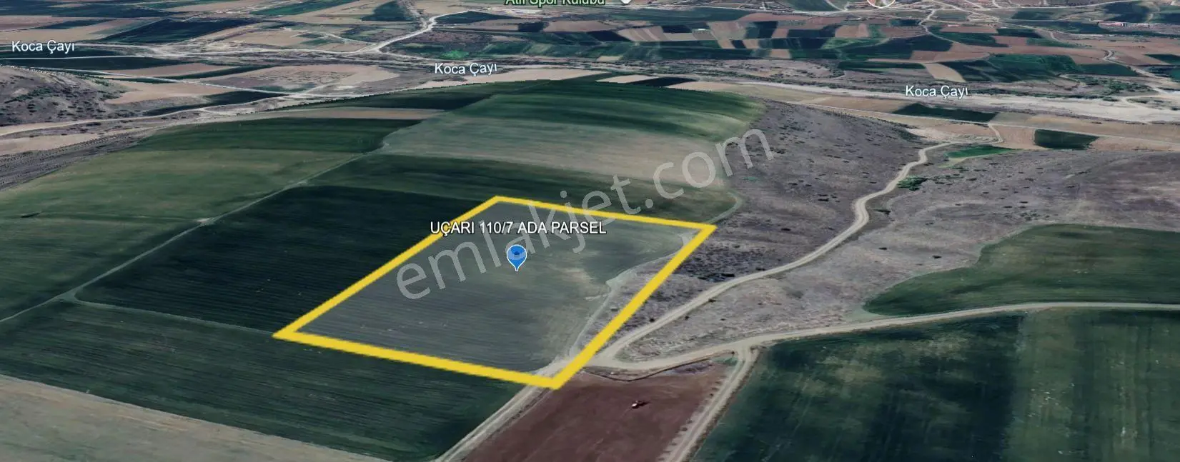 Kahramankazan Uçarı Tek Tapu Satılık Tarla - 10.726 M²