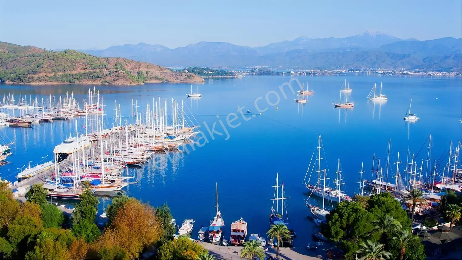 Satılık Fethiye Karagözlerde Deniz Ve Yat Limanı Manzaralı Ko — fotoğraf 3