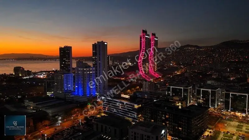 Folkart Towers B Kule Eşyalı Şehir Manzaralı 1+1 Satılık Daire — fotoğraf 2
