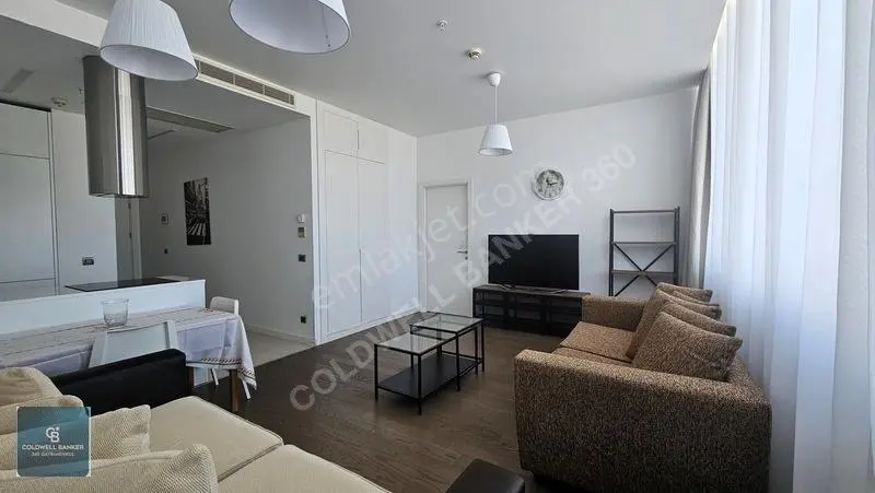 Folkart Towers B Kule Eşyalı Şehir Manzaralı 1+1 Satılık Daire — fotoğraf 5