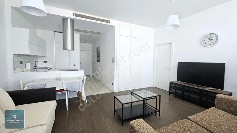 Folkart Towers B Kule Eşyalı Şehir Manzaralı 1+1 Satılık Daire — fotoğraf 6
