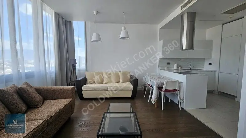 Folkart Towers B Kule Eşyalı Şehir Manzaralı 1+1 Satılık Daire — fotoğraf 14