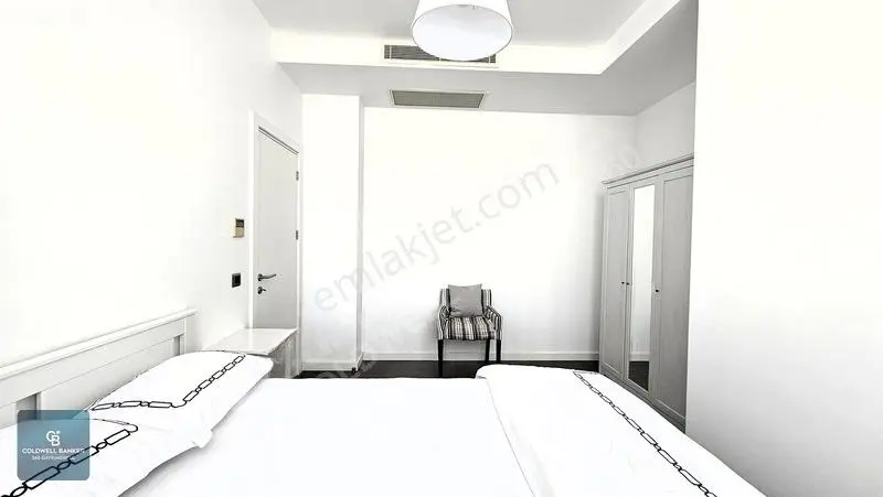 Folkart Towers B Kule Eşyalı Şehir Manzaralı 1+1 Satılık Daire — fotoğraf 26