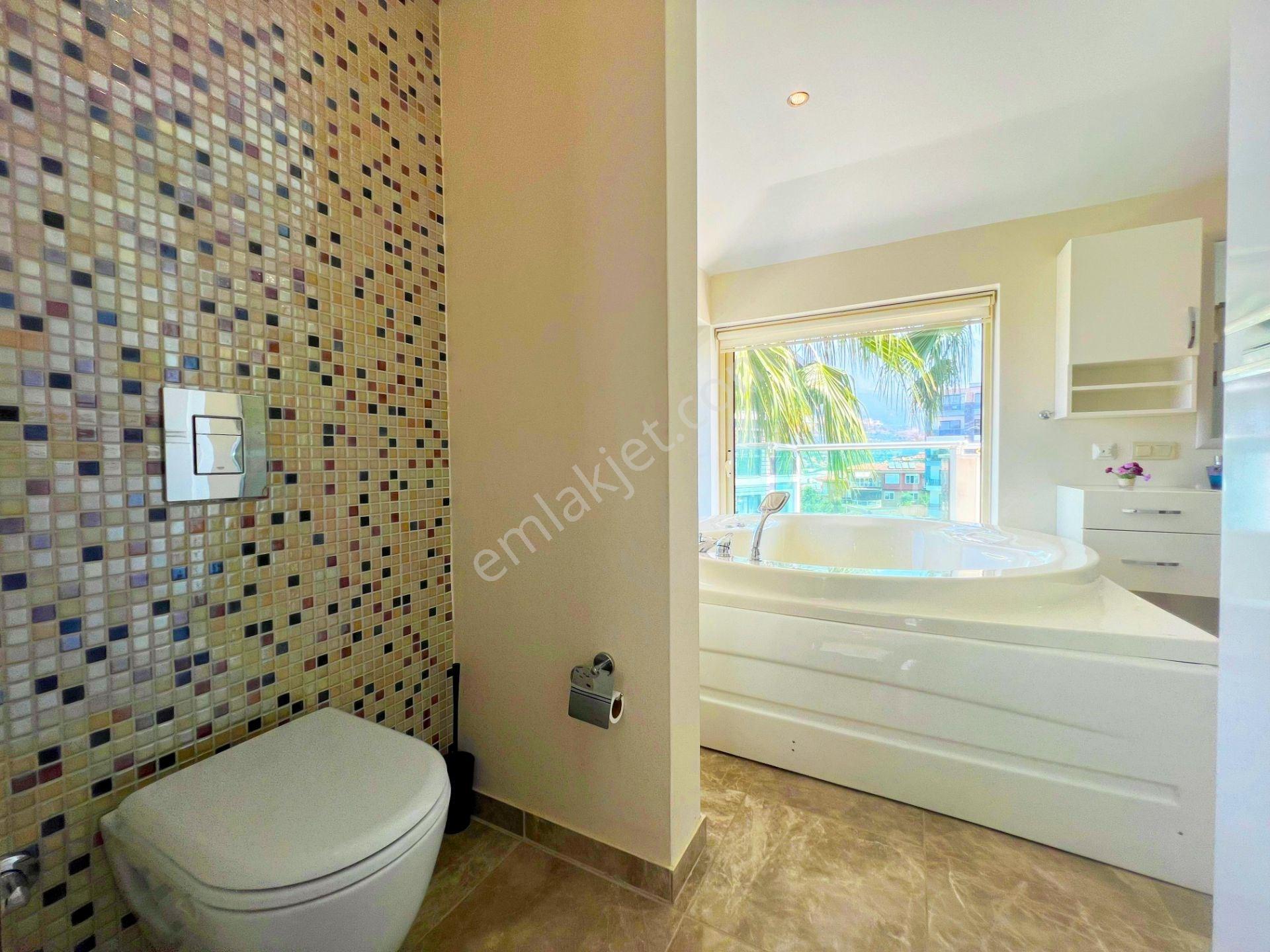 Alanya Kargıcakta Manzaralı Yerden Isıtmalı Ferah 4+1 Çatı Dubleksi Daire — fotoğraf 25