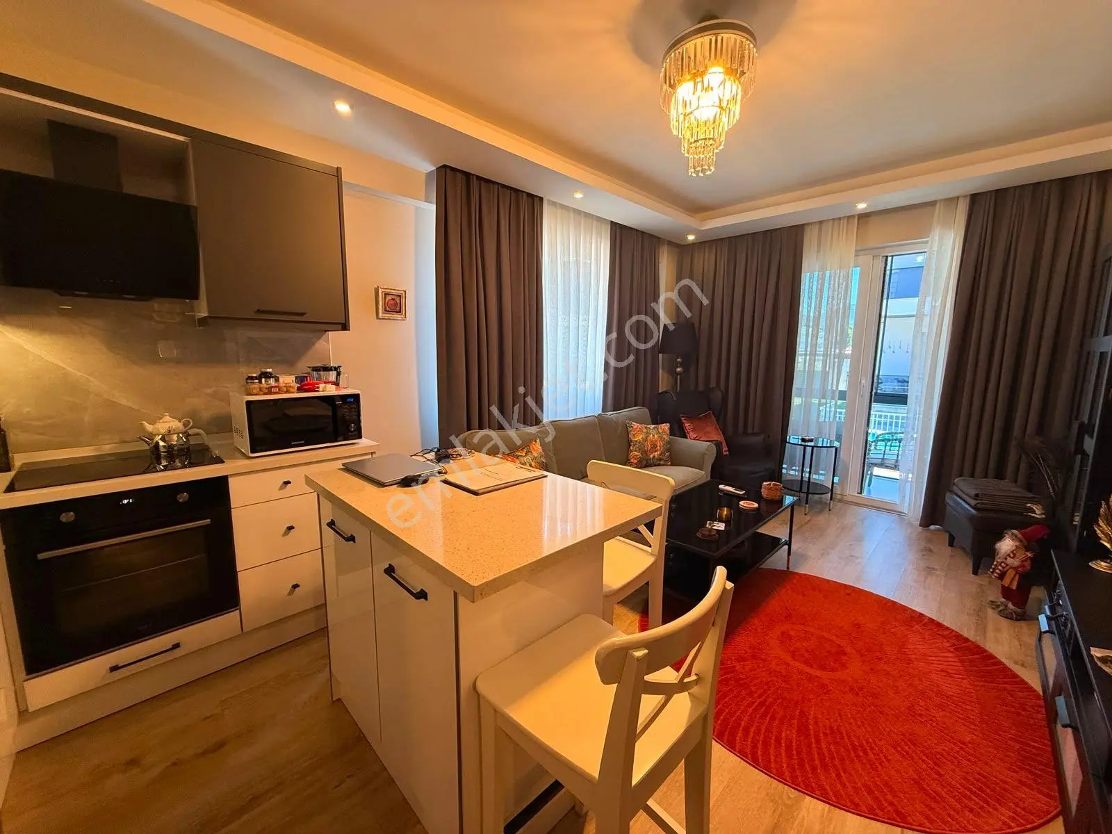 Goldhouse Dan Satılık Daire Havuz Cepheli Site İçinde Masrafsız Giriş Katı — fotoğraf 4