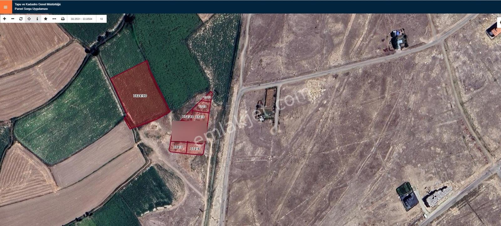 Aratol Bahçeli Mahallesinde İmara Sıfır Satılık Tarla