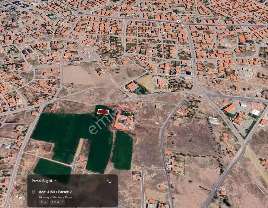 Paşacık Mahallesinde Satılık 1.054 M² Ticari Köşe Parsel Arsa — fotoğraf 9