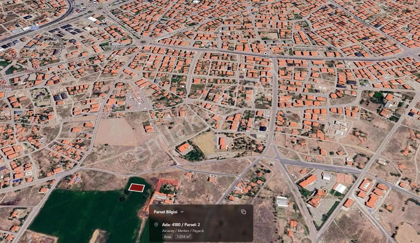 Paşacık Mahallesinde Satılık 1.054 M² Ticari Köşe Parsel Arsa — fotoğraf 11