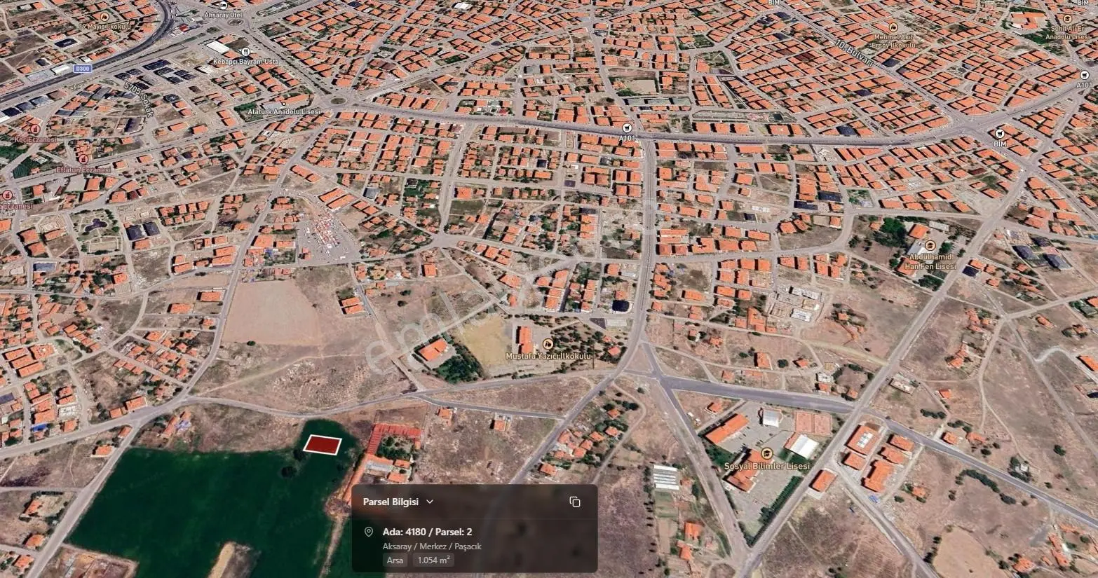 Paşacık Mahallesinde Satılık 1.054 M² Ticari Köşe Parsel Arsa — fotoğraf 15
