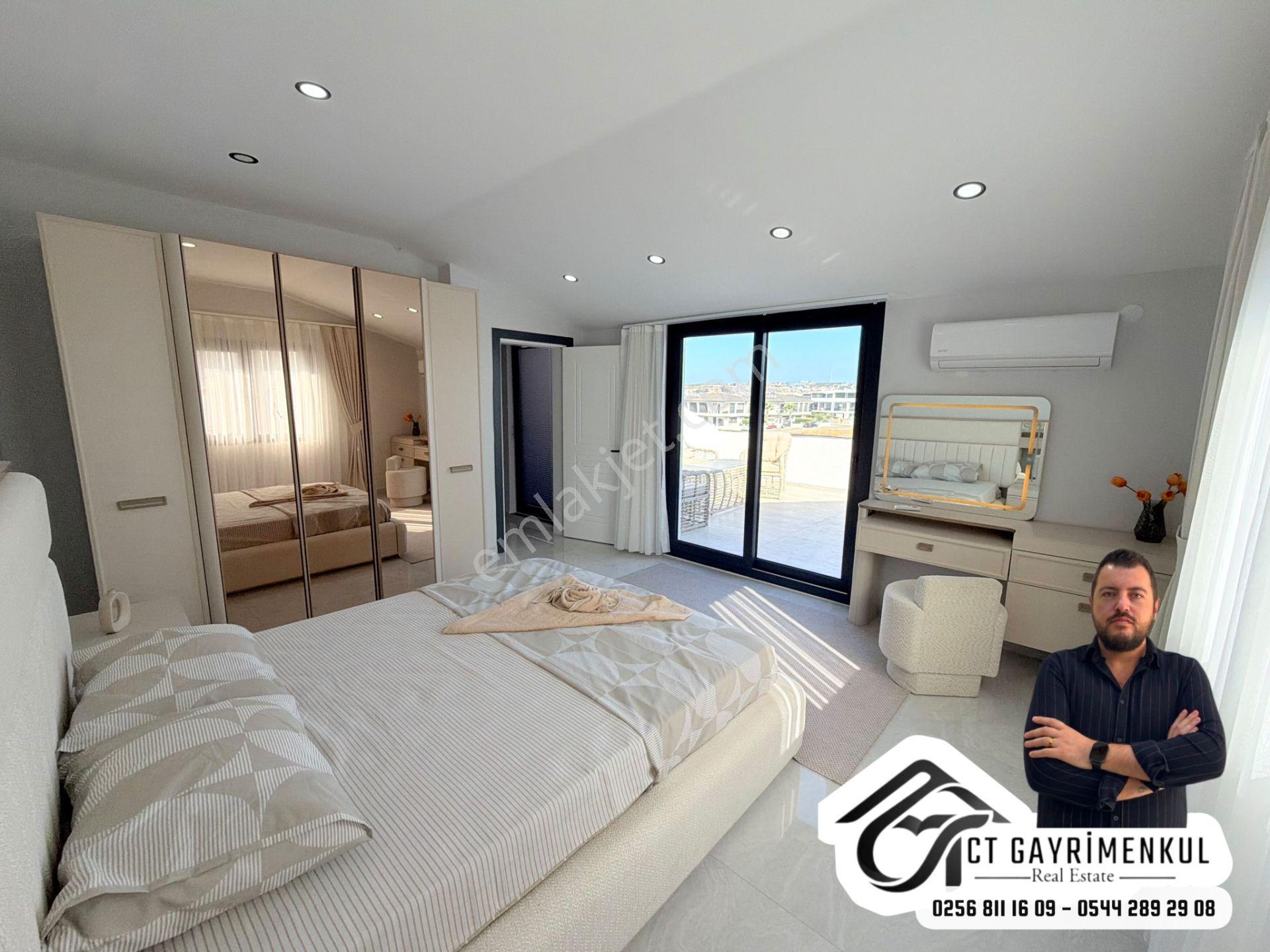 Didim'de Satılık 3+1 Müstakil Girişli Havuzlu Bahçeli Full Eşyalı Tripleks Villa — fotoğraf 6
