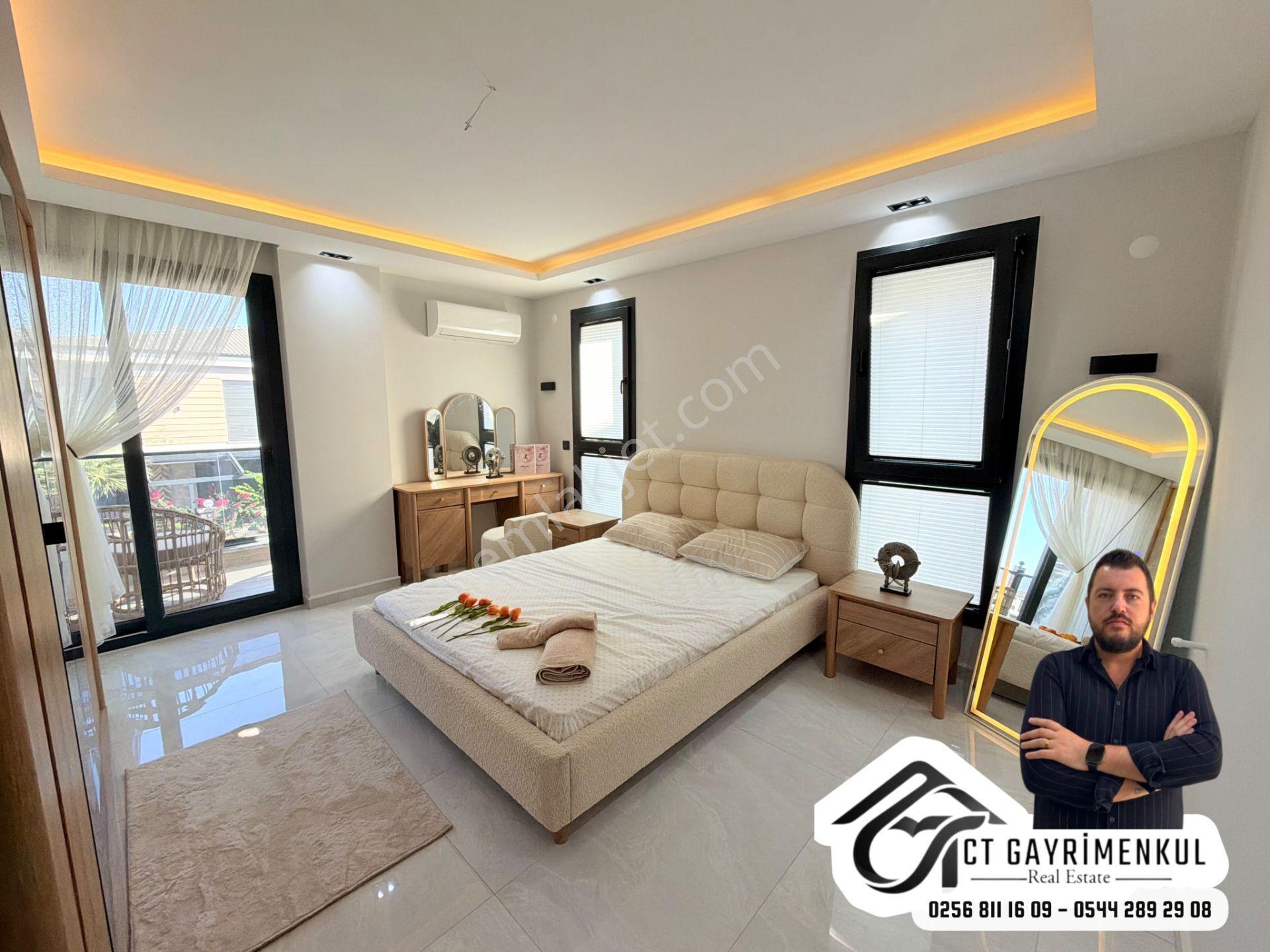 Didim'de Satılık 3+1 Müstakil Girişli Havuzlu Bahçeli Full Eşyalı Tripleks Villa — fotoğraf 12