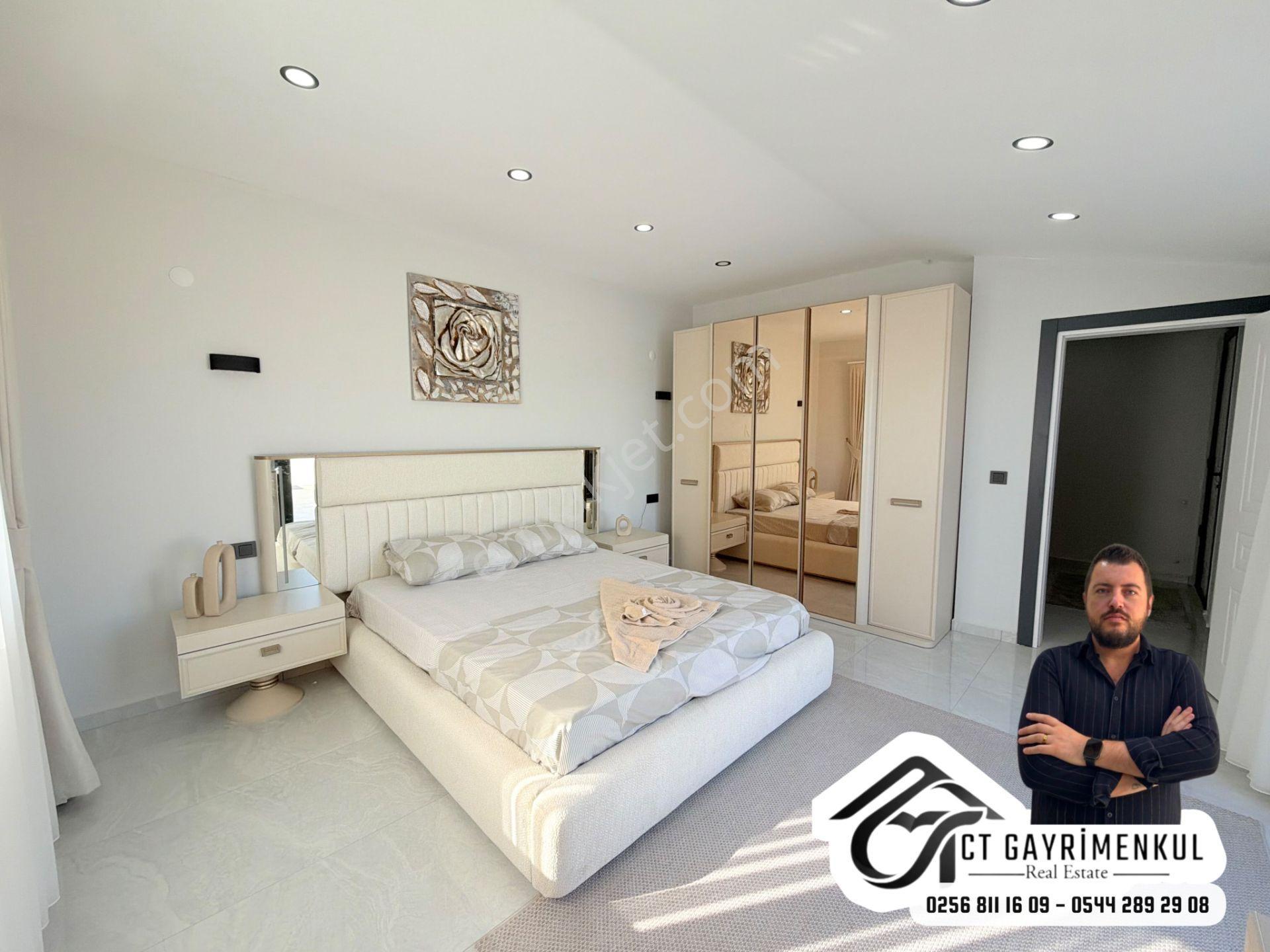 Didim'de Satılık 3+1 Müstakil Girişli Havuzlu Bahçeli Full Eşyalı Tripleks Villa — fotoğraf 13