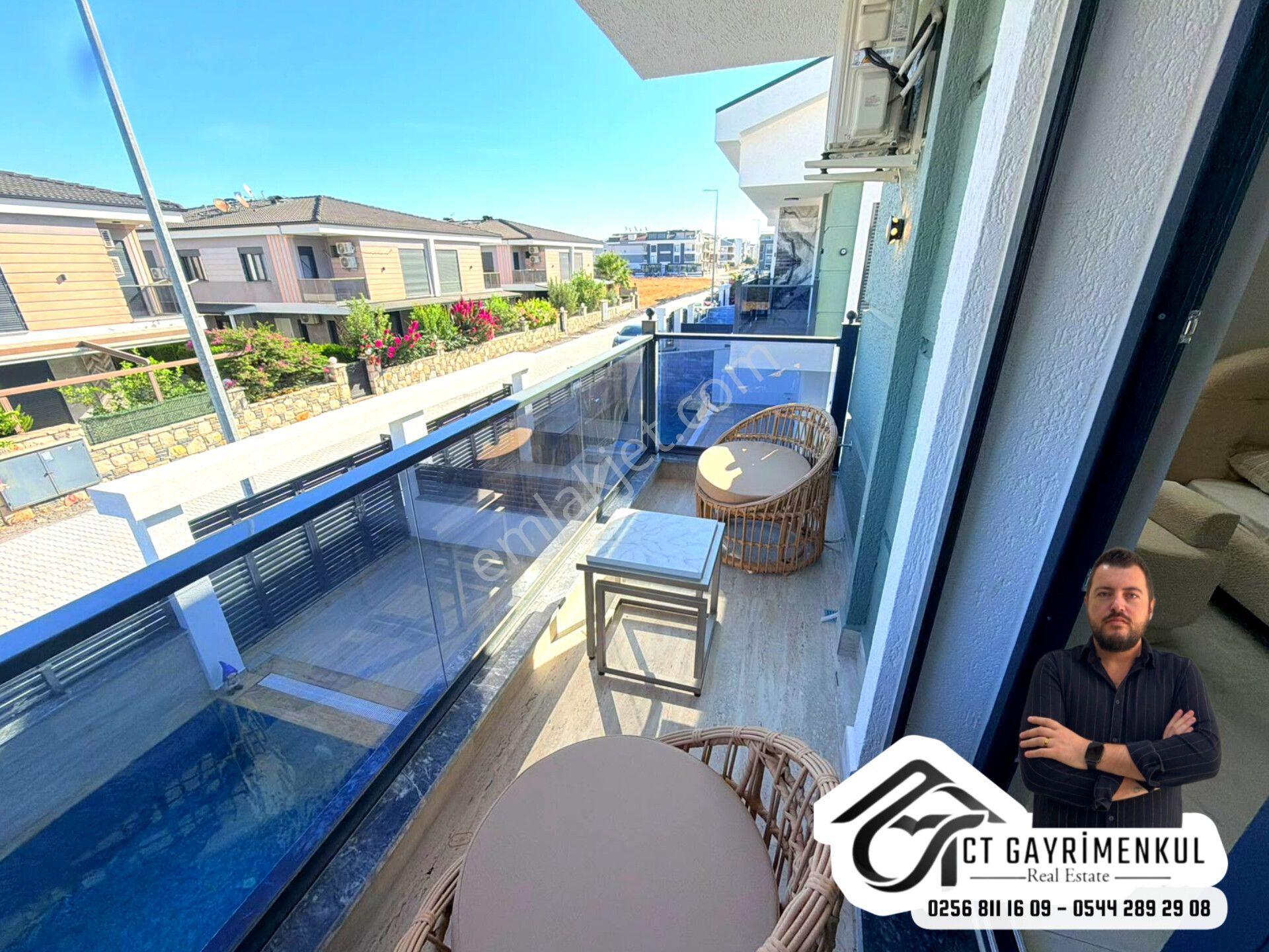 Didim'de Satılık 3+1 Müstakil Girişli Havuzlu Bahçeli Full Eşyalı Tripleks Villa — fotoğraf 16