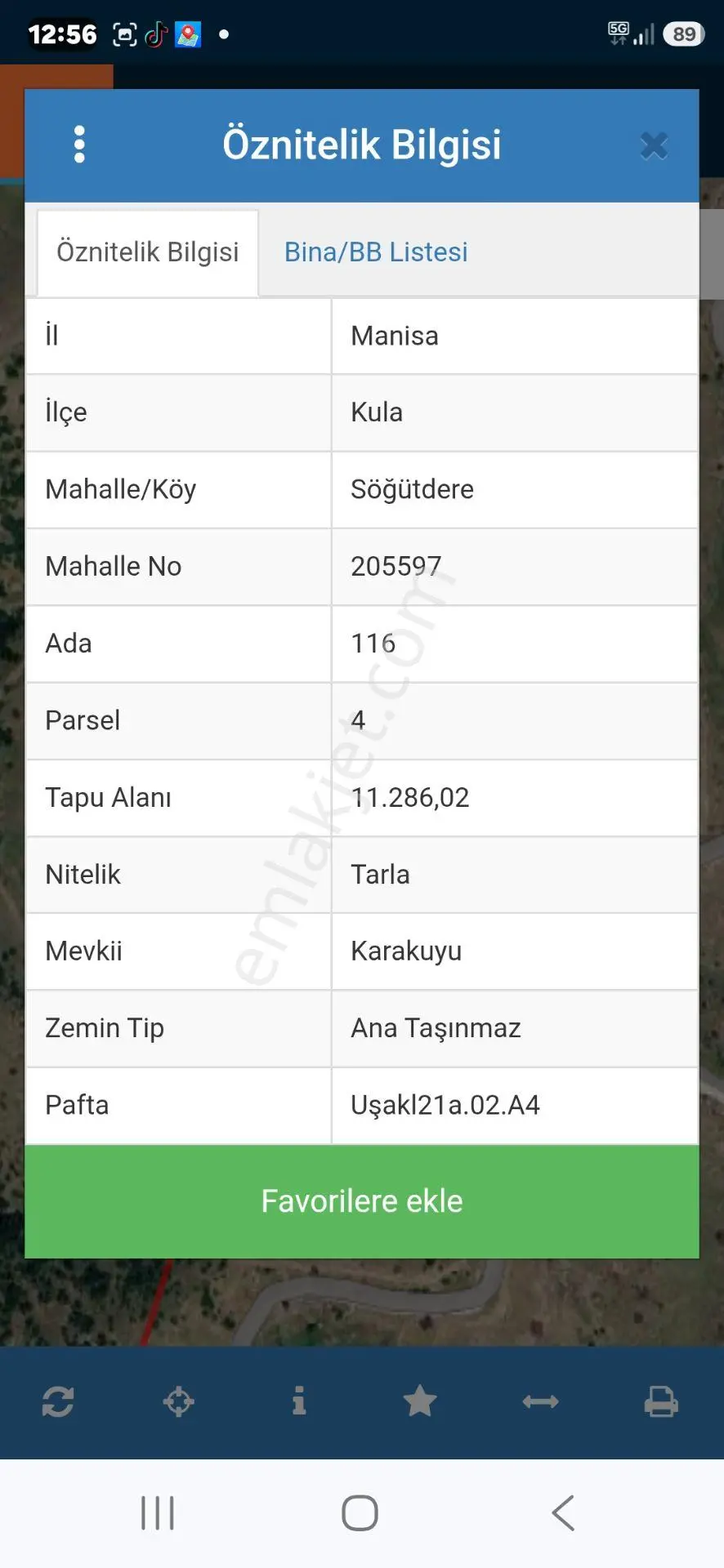 Satilik Tarla Ciftlik Yapmaya Uygun