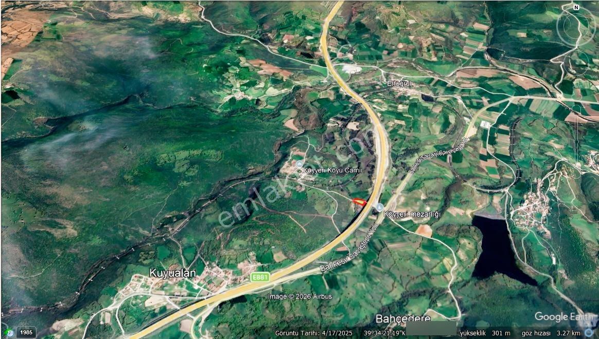 Hega İnvest'den Kuyualan'da Yola Cepheli 3.042 M2 Tarla — fotoğraf 8