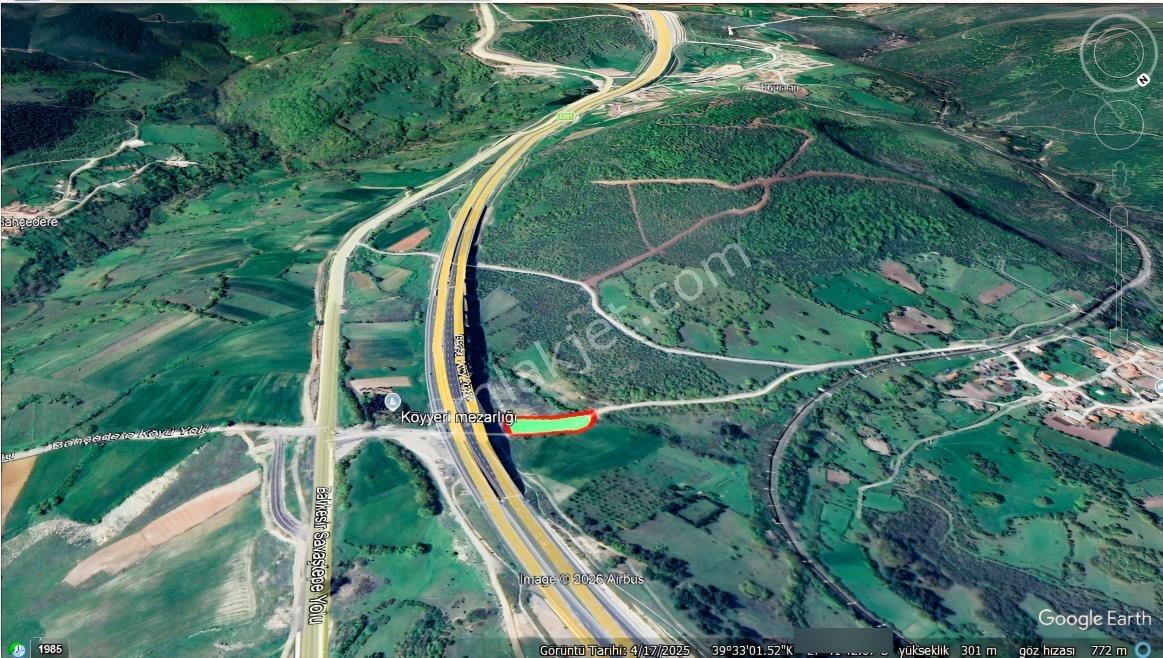 Hega İnvest'den Kuyualan'da Yola Cepheli 3.042 M2 Tarla — fotoğraf 9