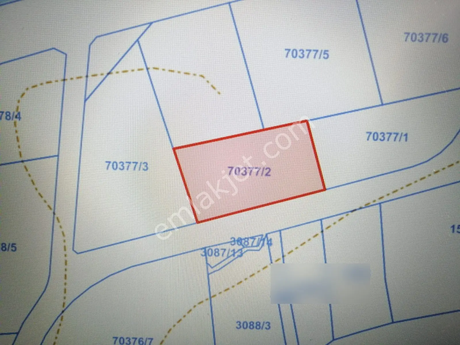 Vip'Den Altındağ Baraj Mahallesi'Nde Satılık 183 M² Konut İmarlı Arsa