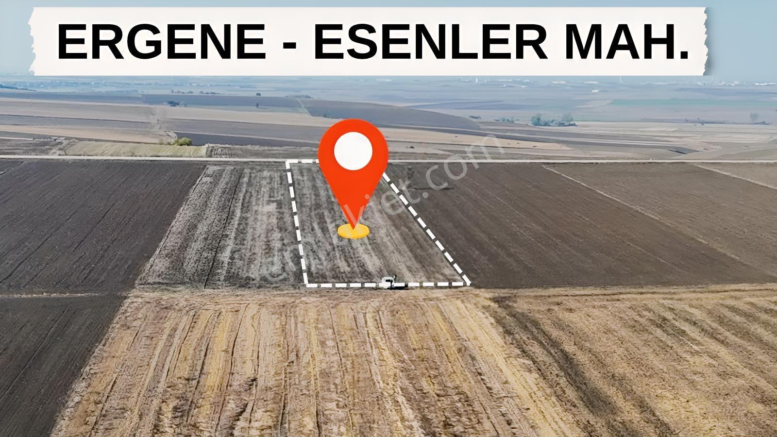 Güven'Den Ergene'De 10.130M² Tek Tapu Tarla Yola Cephe Şok Fiyat