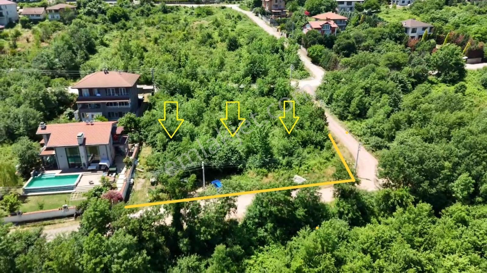 Kartepe Derbentte Prestijli Konumda Satılık Arsa 2.468,72 M²